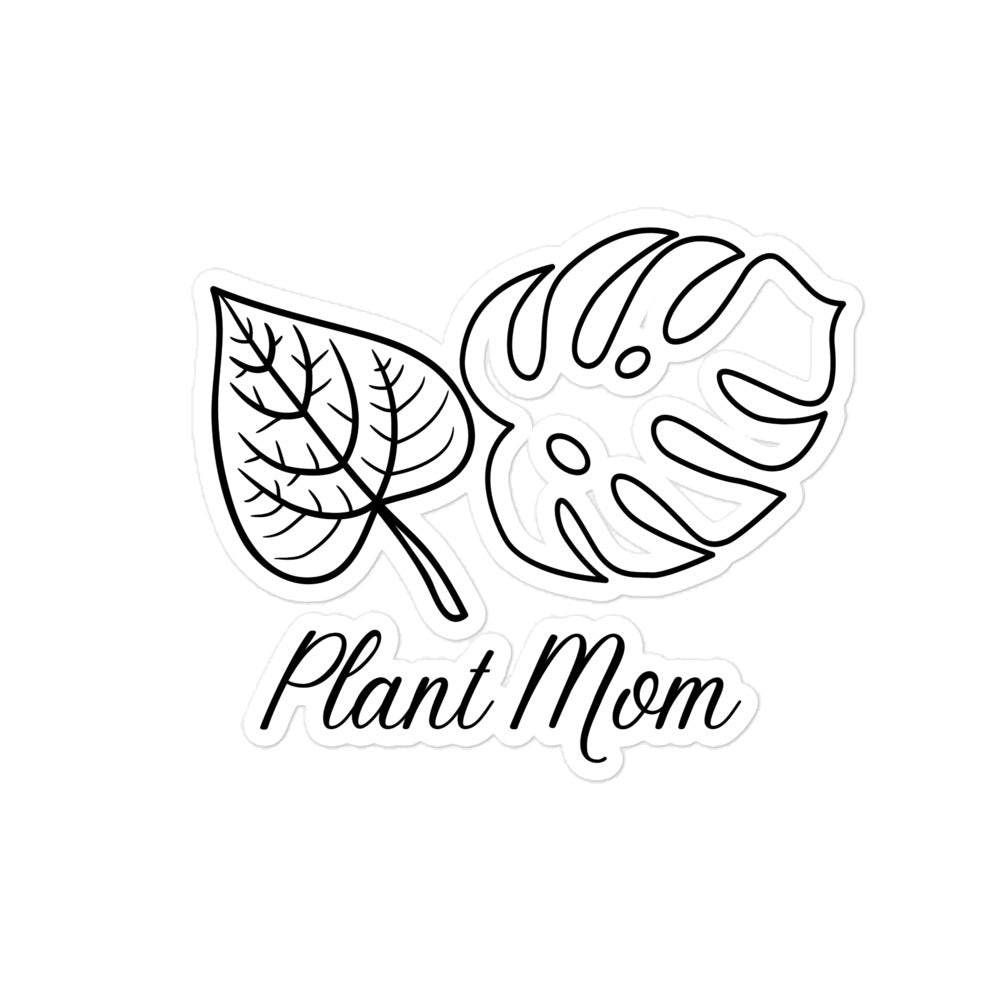 Plant Mom Sticker