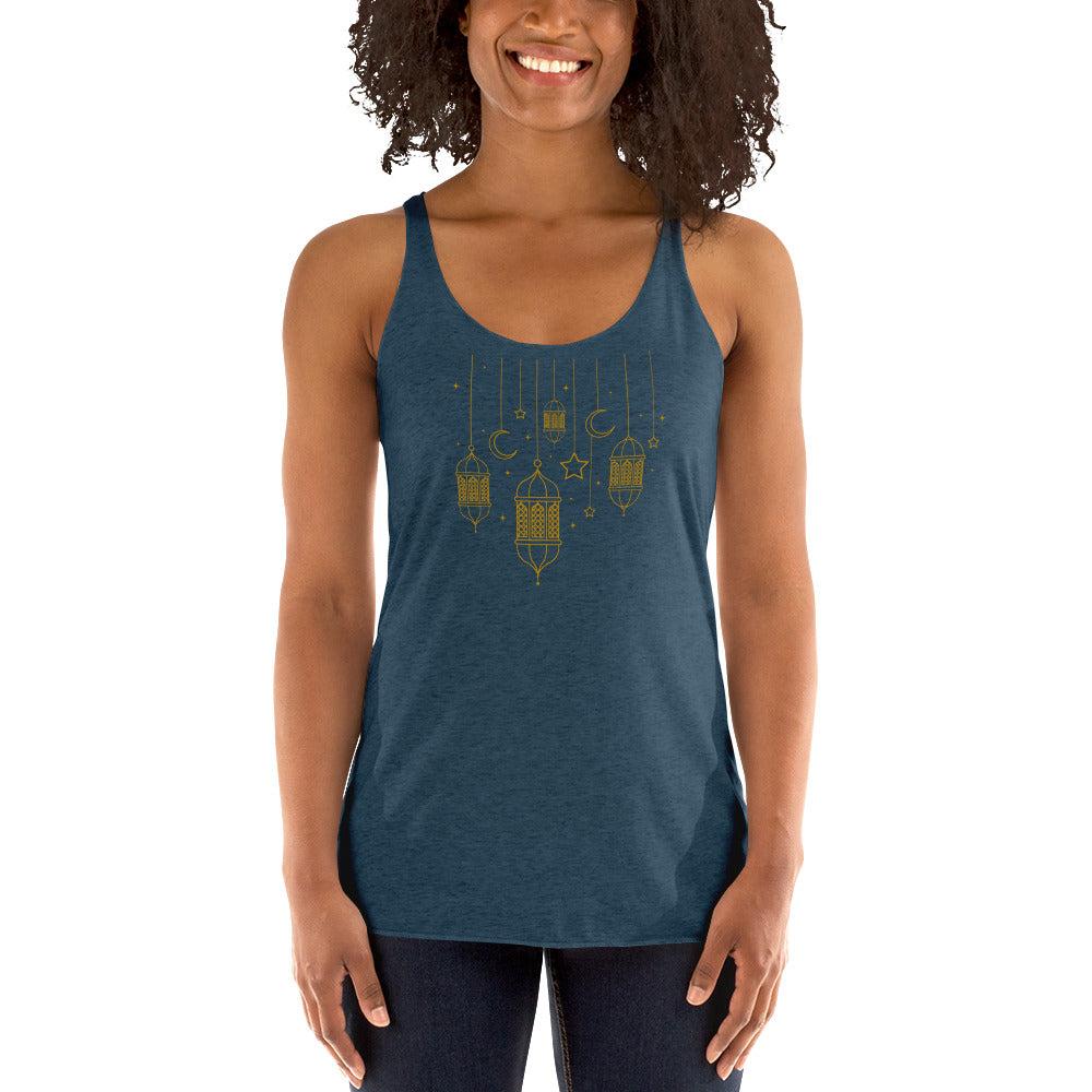 Hanging Lanterns Women's Racerback Tank