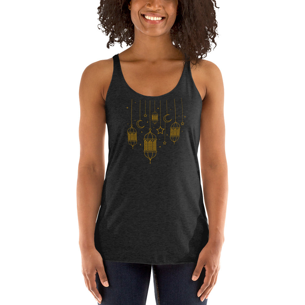 Hanging Lanterns Women's Racerback Tank